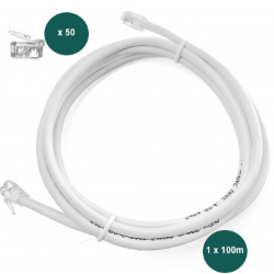 Smappee Bus cable set - 100m - 50 RJ10 connectors